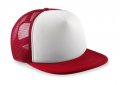 Snapback Trucker Vintage B645 Classic Red-White